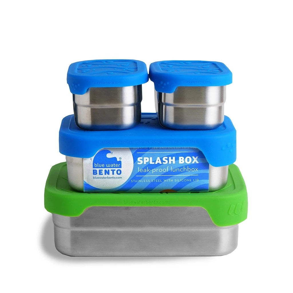 Ανοξείδωτο Σκεύος Φαγητού Χωρίς Διαρροές Splash Box XL