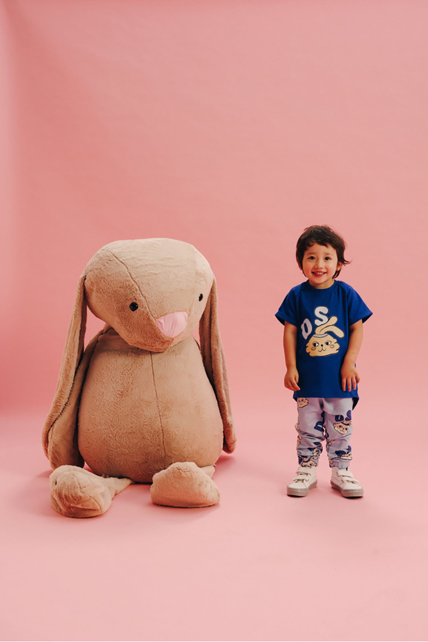 52A.T-SHIRT_BUNNY_NAV # Kids T-Shirt Bunny Navy