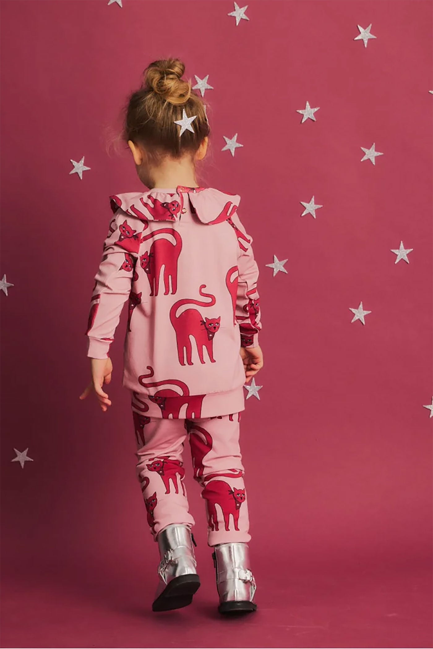 42B.CAT_LEGGINGS # Παιδικό Κολάν Cat Pink