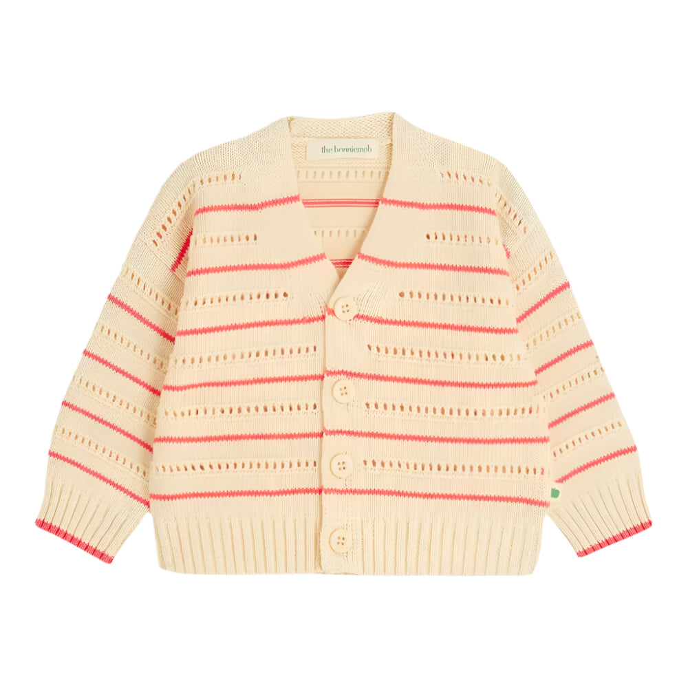52A.COMO-3670-251 # Baby Knitted Cardigan Como Coral