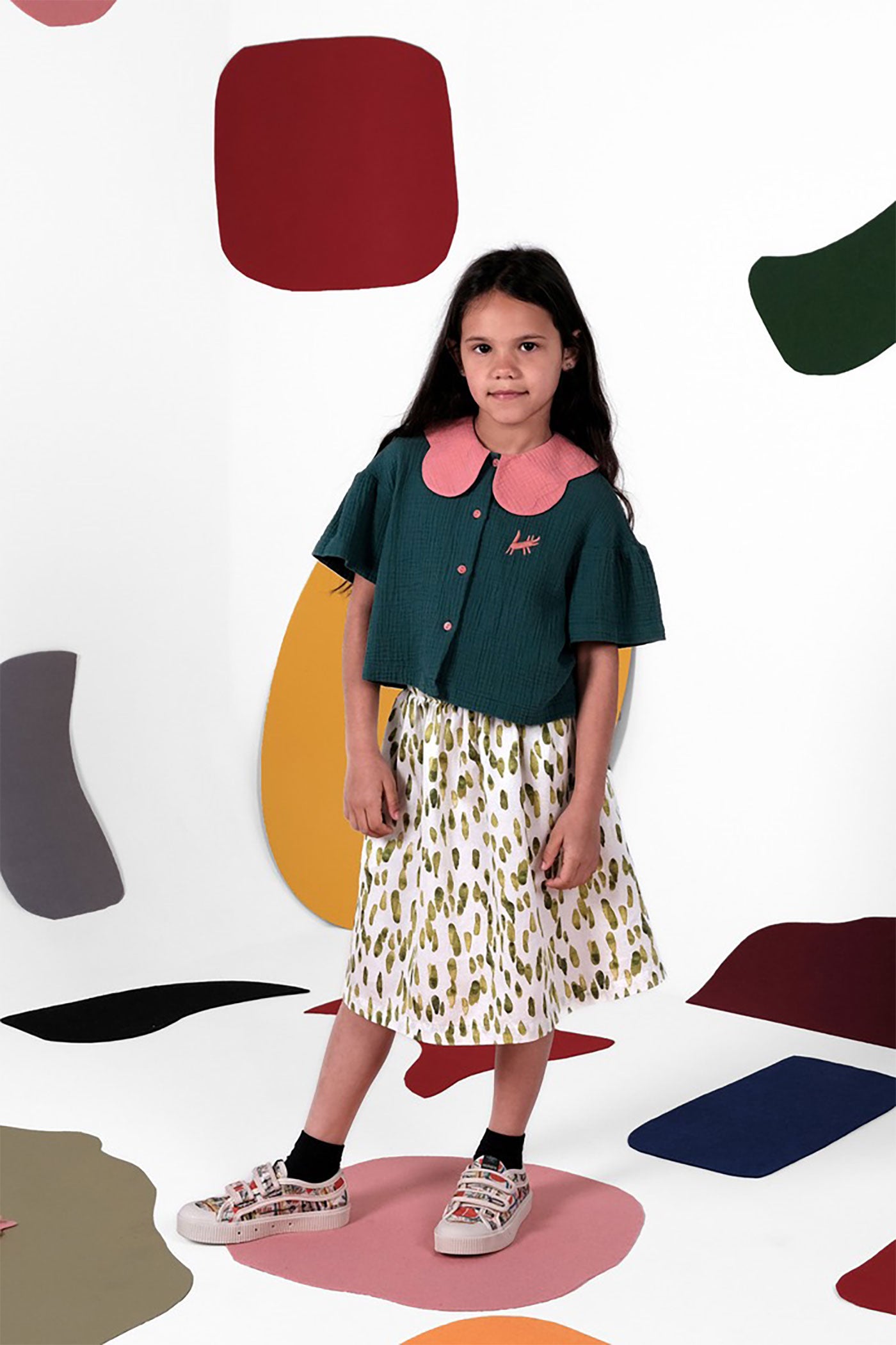 52A.SKT01930012504 # Παιδική Φούστα Silvina Drops