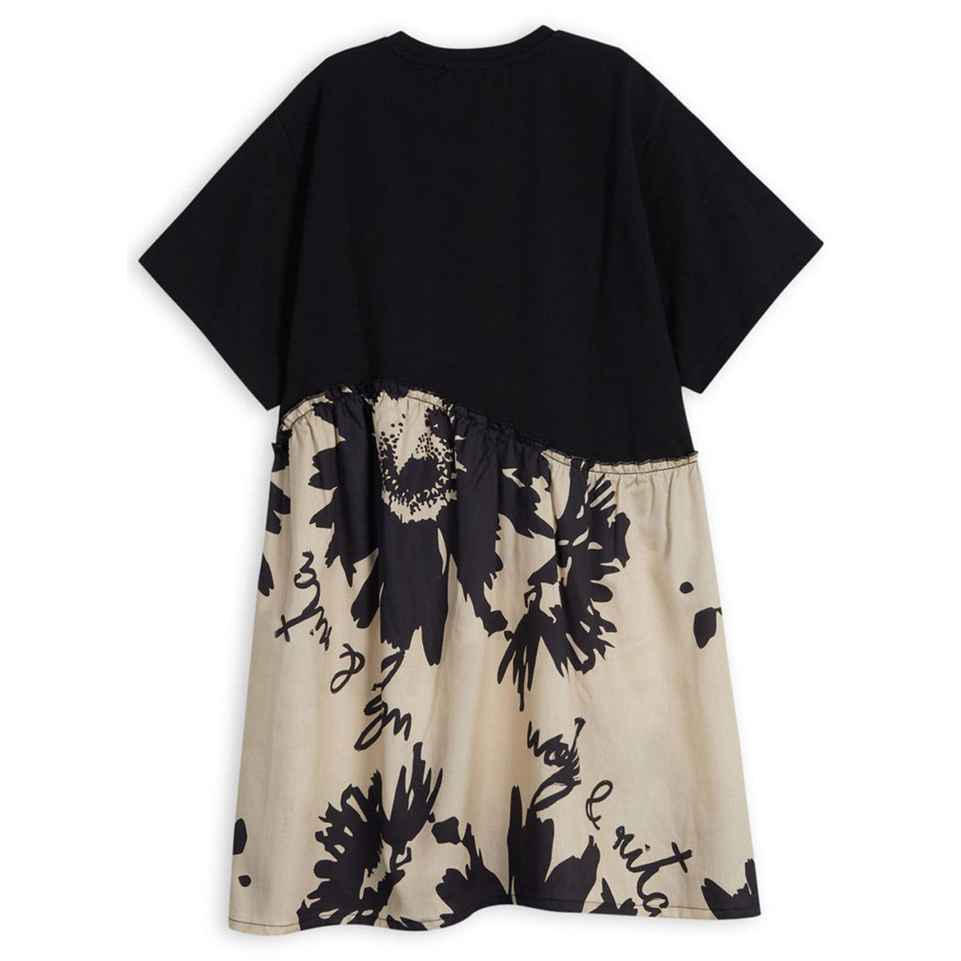 52A.DRE01710592516 # Παιδικό Κοντομάνικο Φόρεμα Berta Black