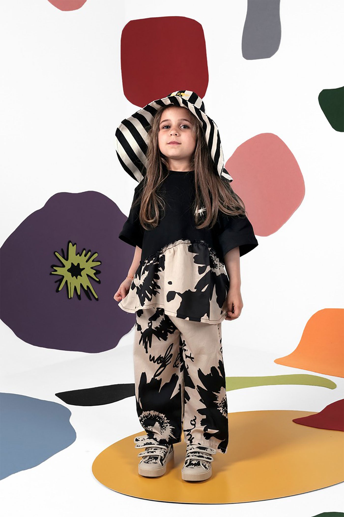 52A.TSH01620592516 # Kids T-Shirt Ariel Black