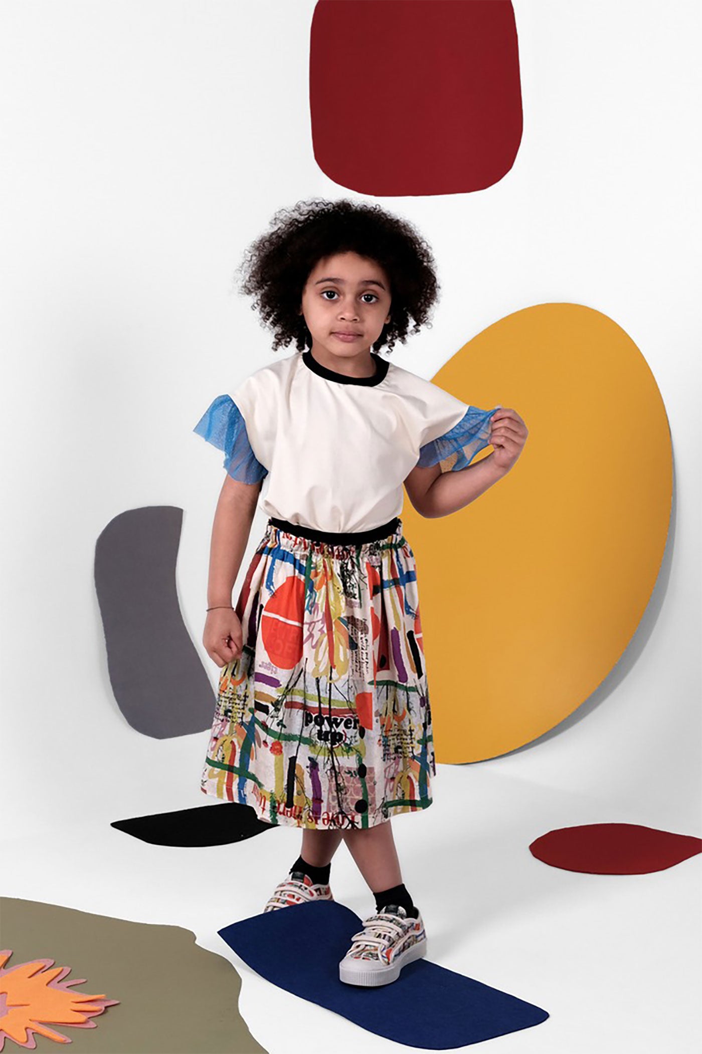 52A.TSH01650872513 # Kids T-Shirt Marisol Sand