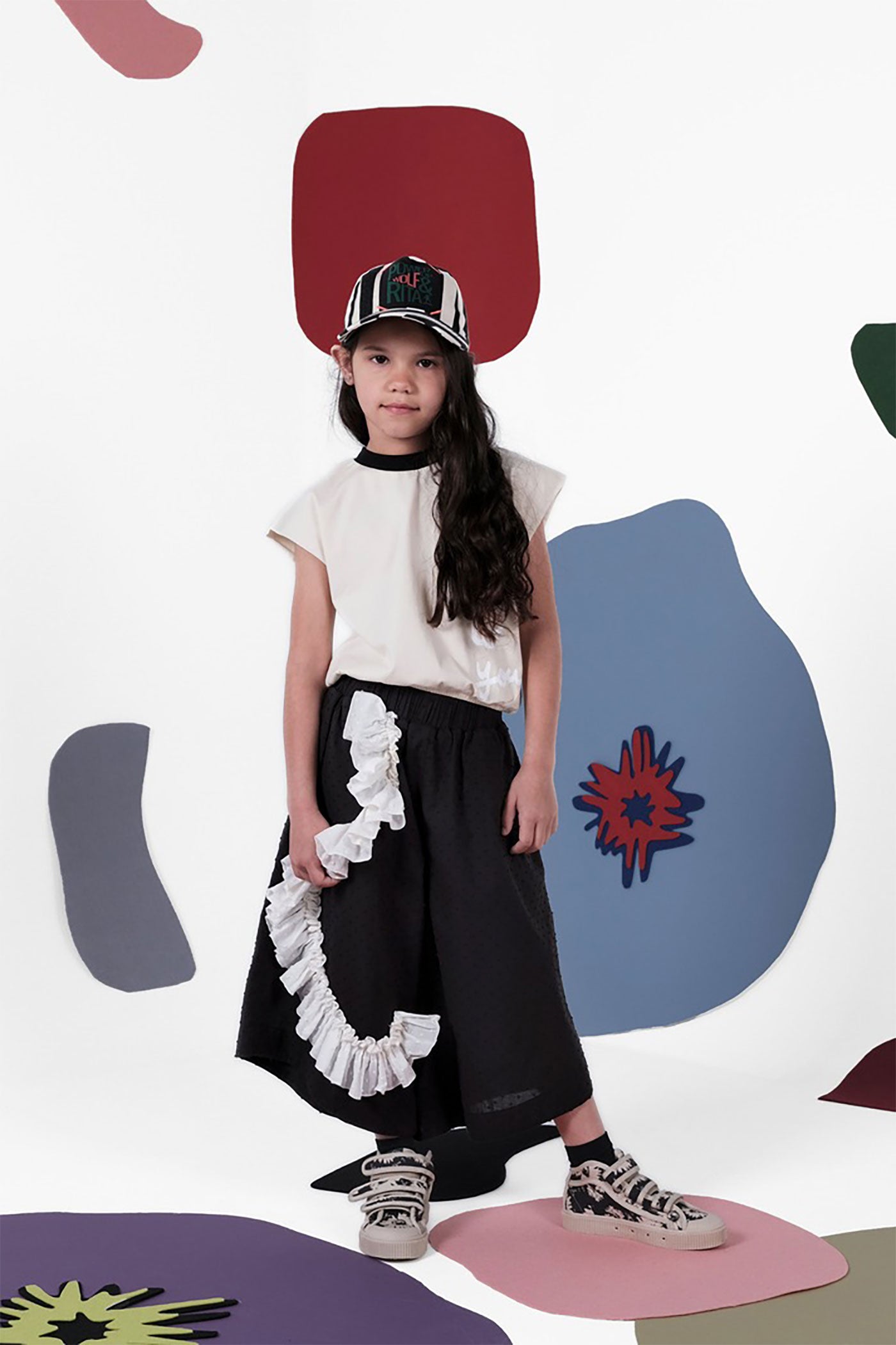 52A.TOP01830622513 # Children's Sleeveless Top Pilar Sand