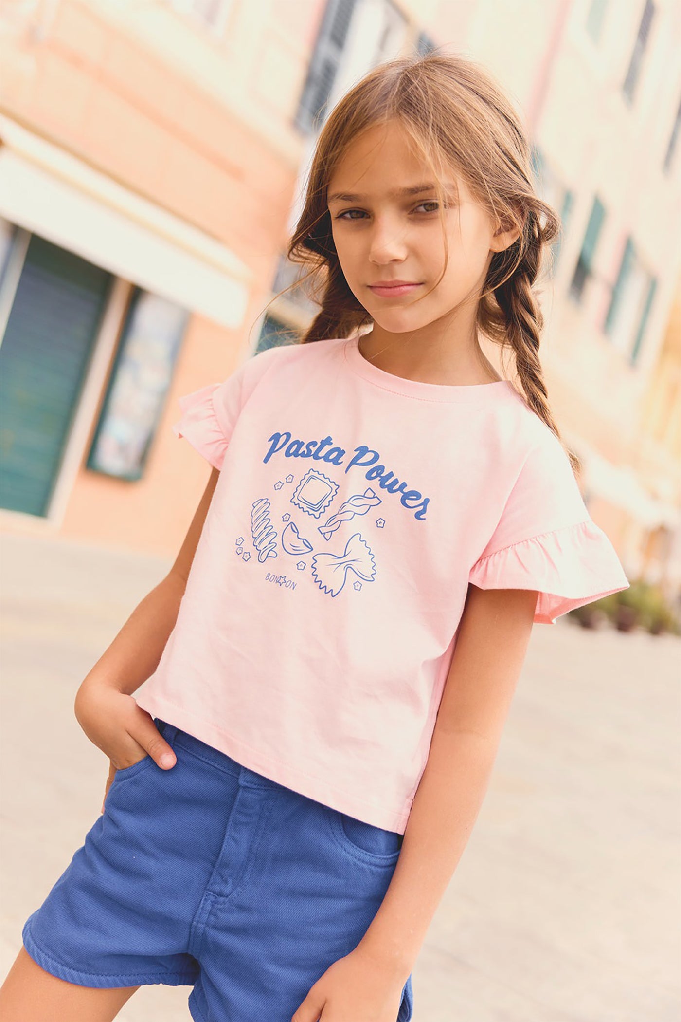 52A.BA10142-30225E # Kids T-Shirt Lolita Pasta