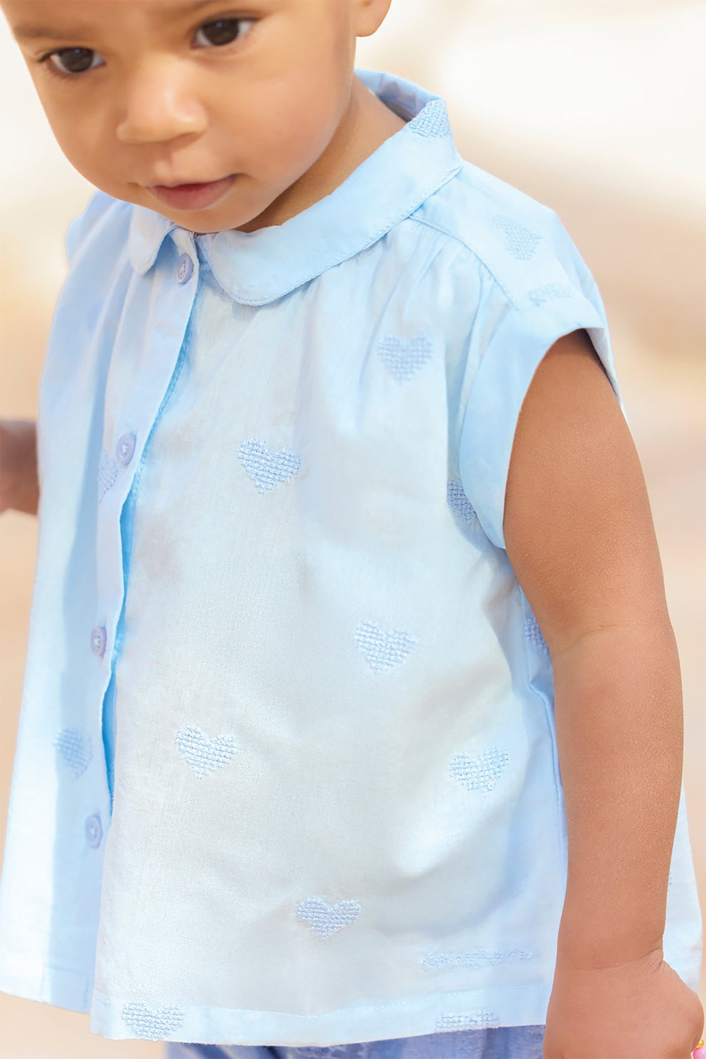 52A.BA12051-40425E # Βρεφικό Πουκάμισο Lorelei Aqua