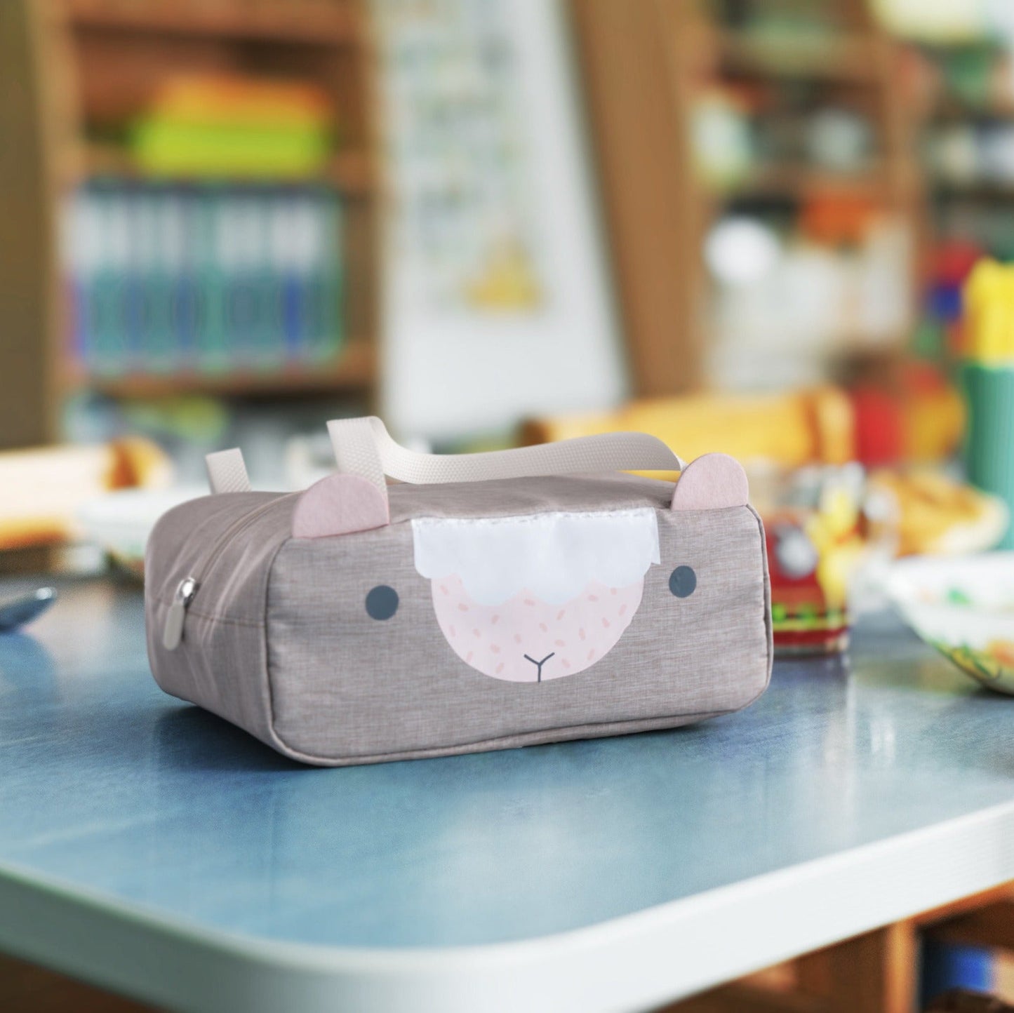 99.71350026 # Ισοθερμική Τσάντα Μεταφοράς Φαγητοδοχείου Wonder Travel Pink Sheep