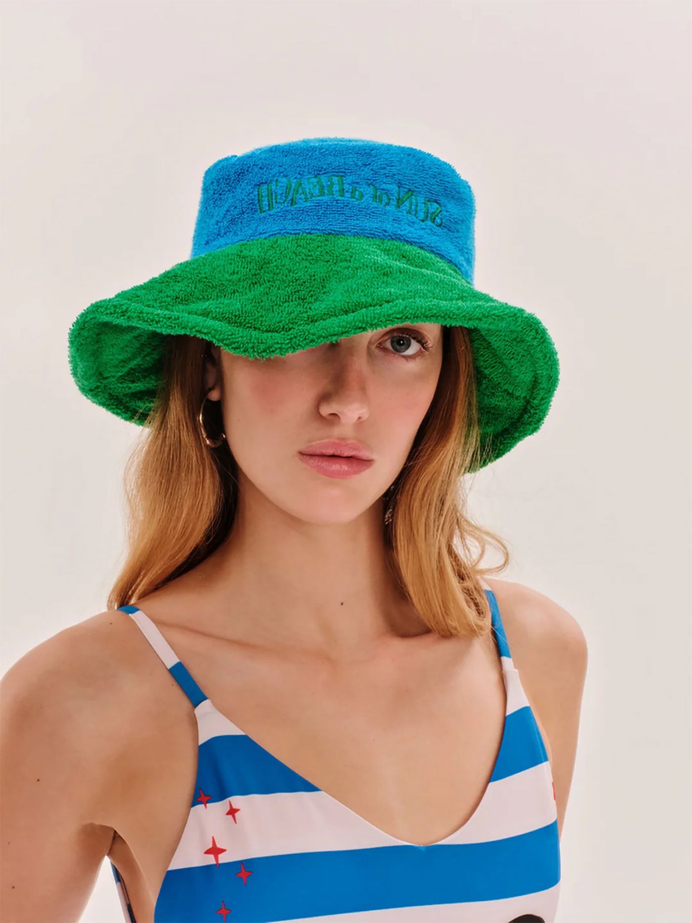52A.BHAT/CBL-WAS # Bucket Hat Cousteau Bicolor