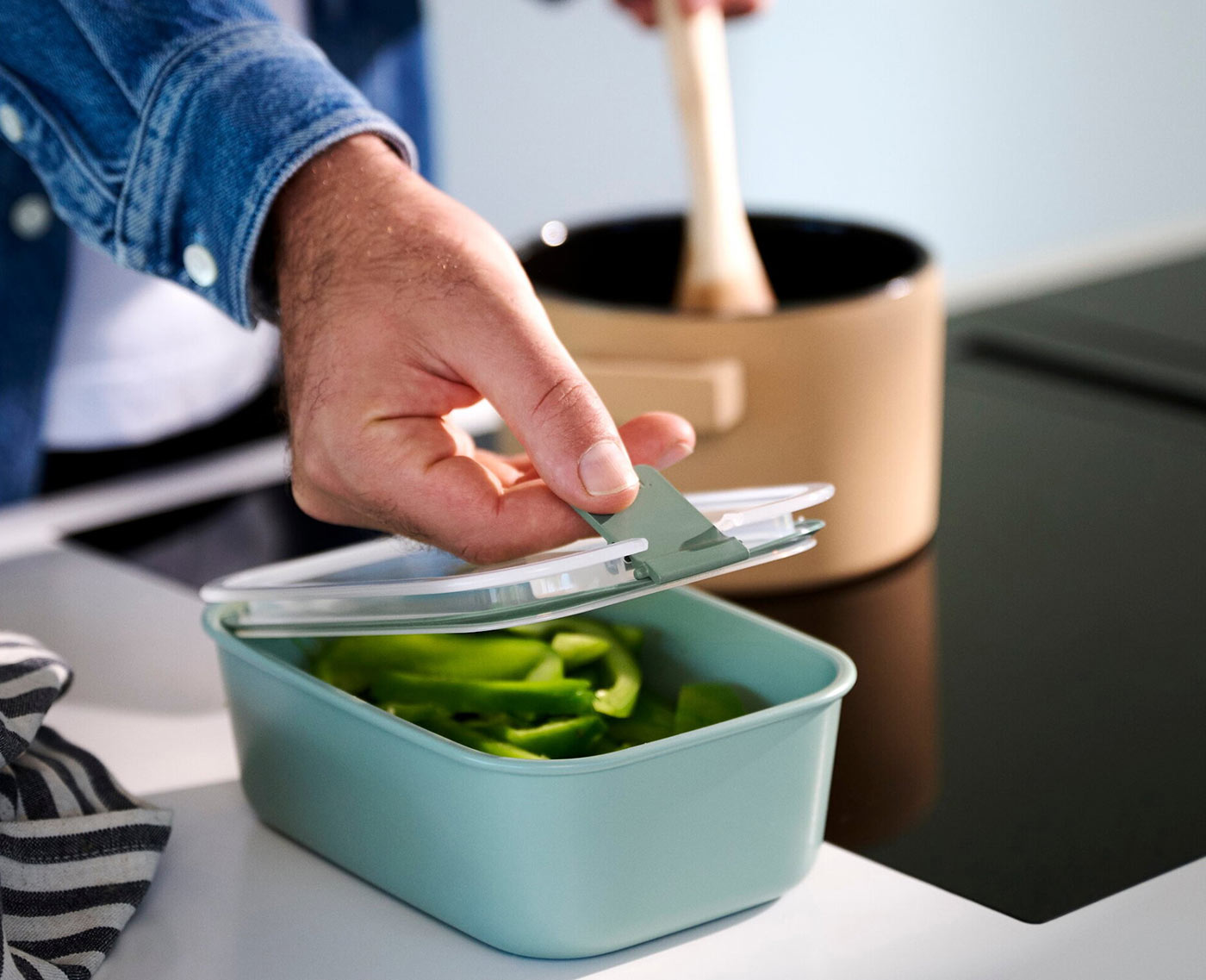 Δοχείο Φαγητού Easyclip 700ml Nordic Black