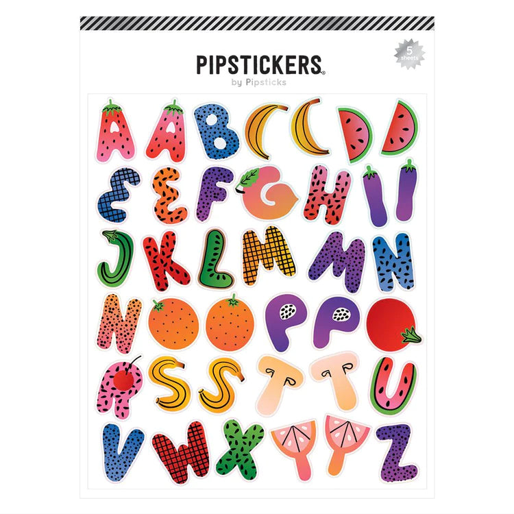 Αυτοκόλλητα Fresh Picked Alphabet