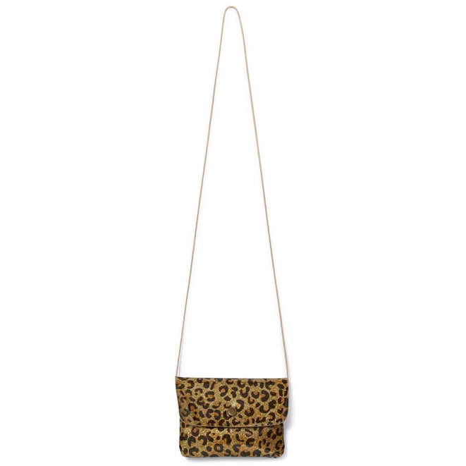 Παιδική Τσάντα Ώμου Leopard Χρυσό
