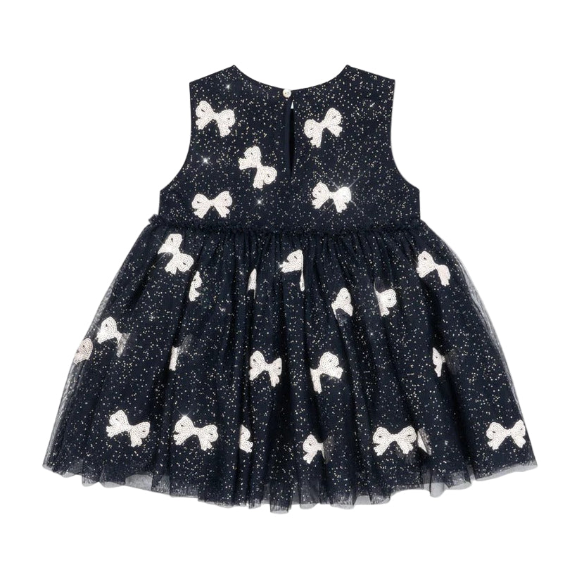 99.KS104470_BOWIENIGHTSEQ # Παιδικό Τούλινο Φόρεμα Yvonne Night Sky