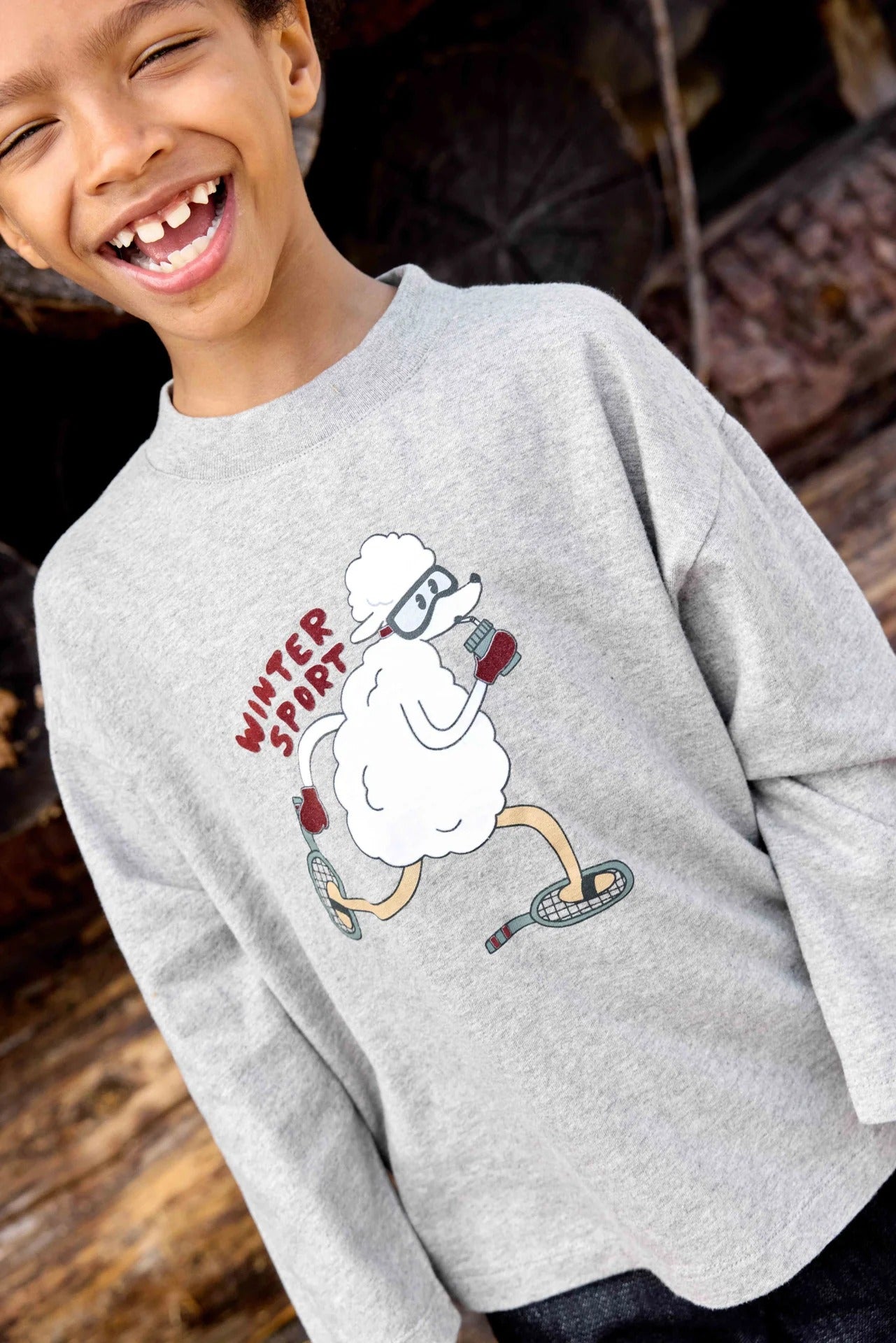 52B.BB10003-210 # Παιδική Μακρυμάνικη Μπλούζα Laurel Winter Sport