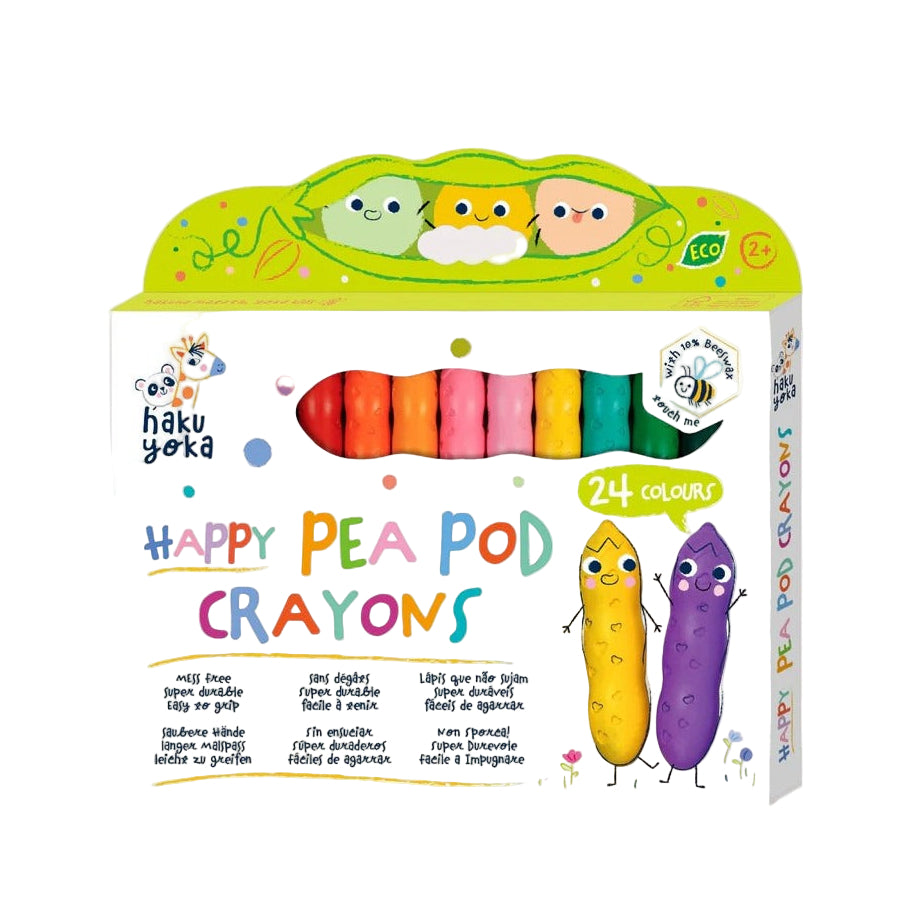99.60879 # Κηρομπογιές Happy Pea Pod 24 pcs