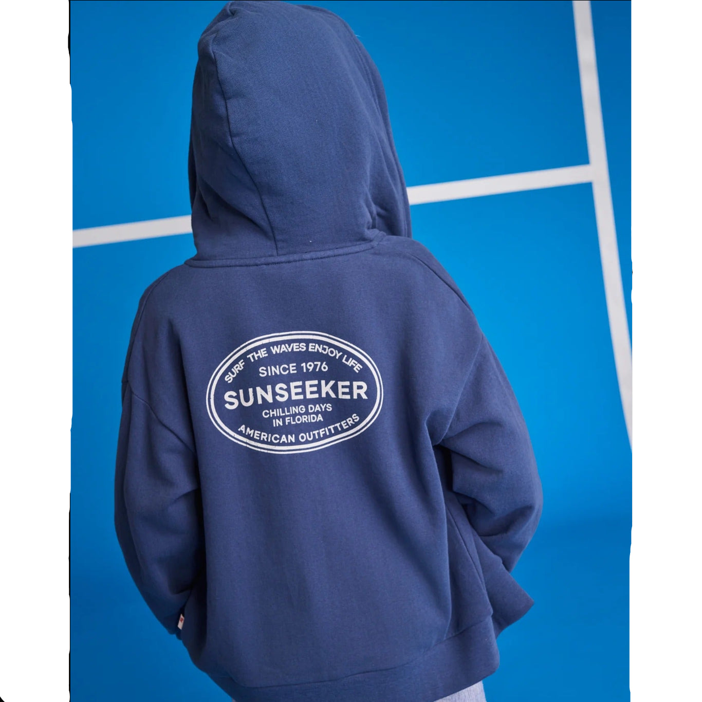 62A.126-2180-327-781 # Παιδική Ζακέτα Φούτερ Eldo Chill Stone Blue