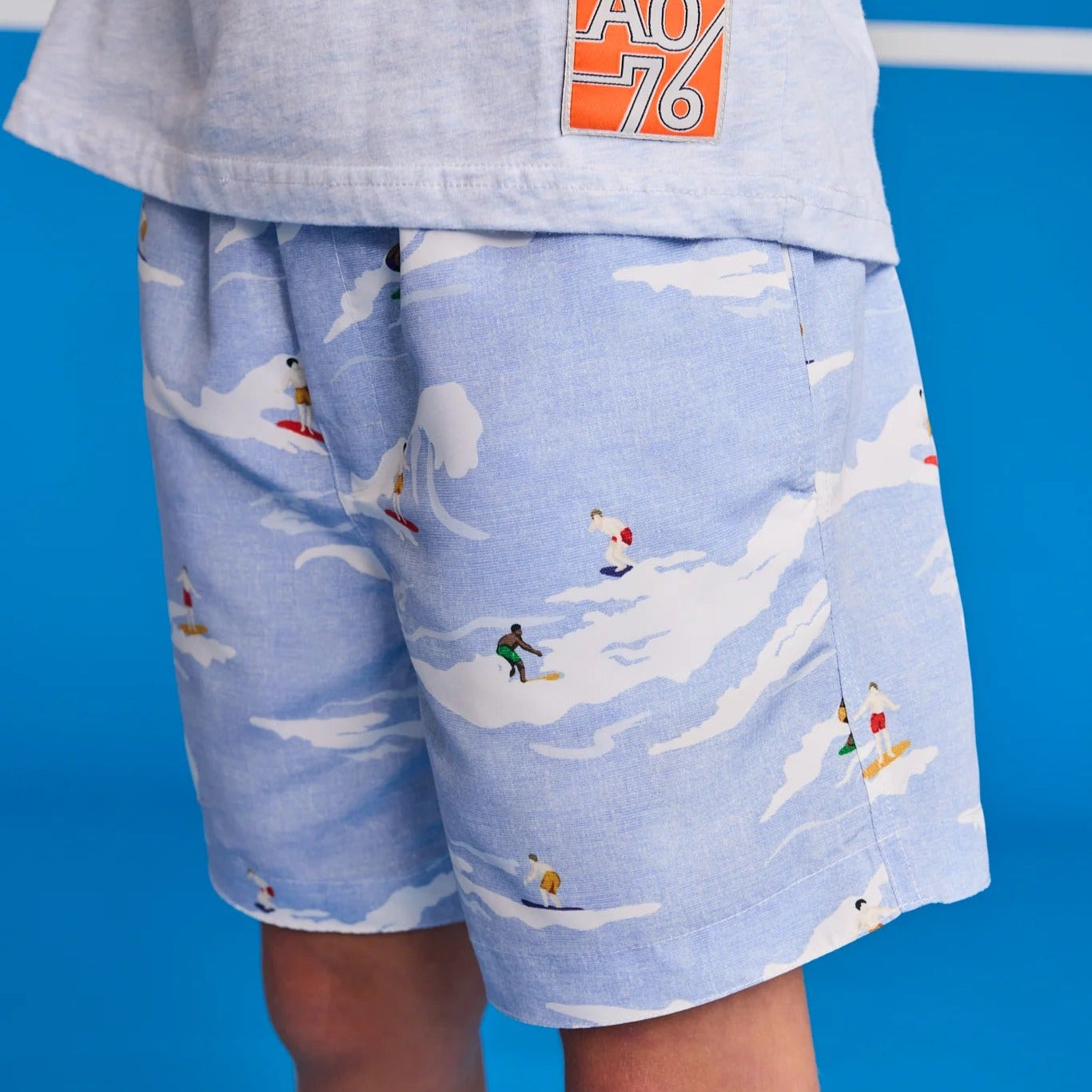 62A.126-2975-04-730 # Παιδικό Μαγιώ Βερμούδα Toni Surf Vista Blue