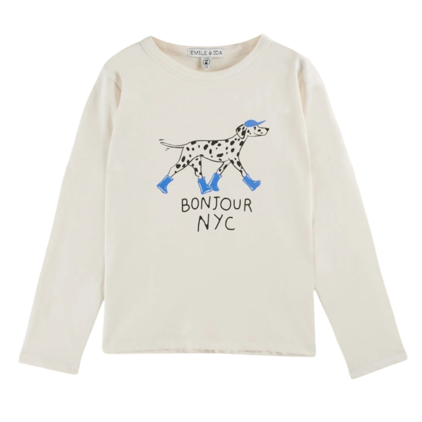 52B.AC126A # Βρεφική Μακρυμάνικη Μπλούζα Creme