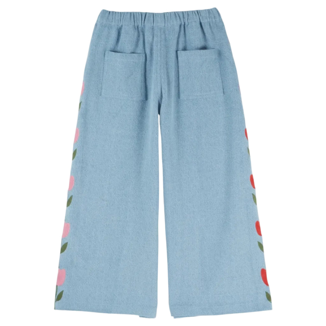 Kids Denim Trousers Tulips