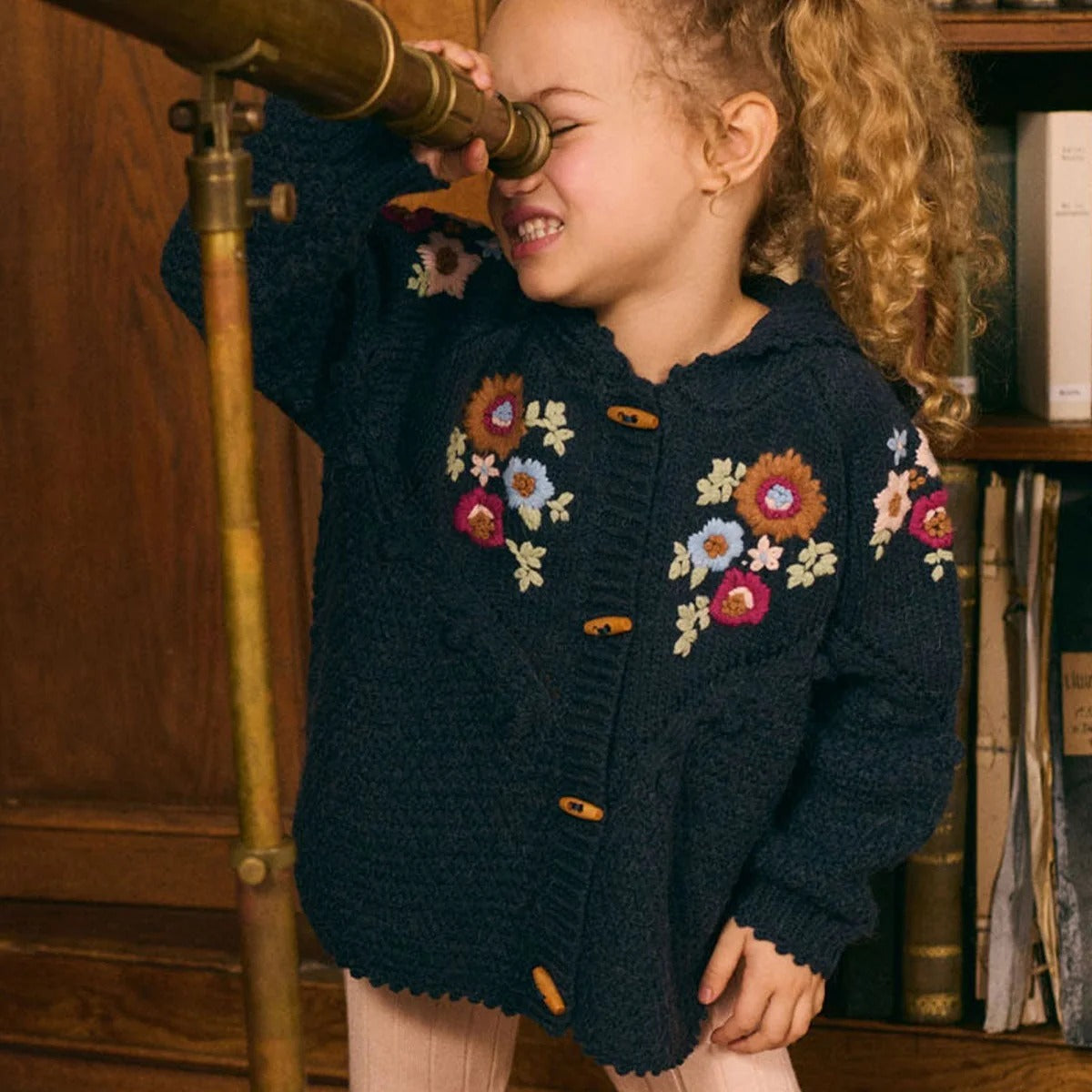 52B.GRC-W25-C0166 # Παιδική Ζακέτα Κάπα Ezi Marine