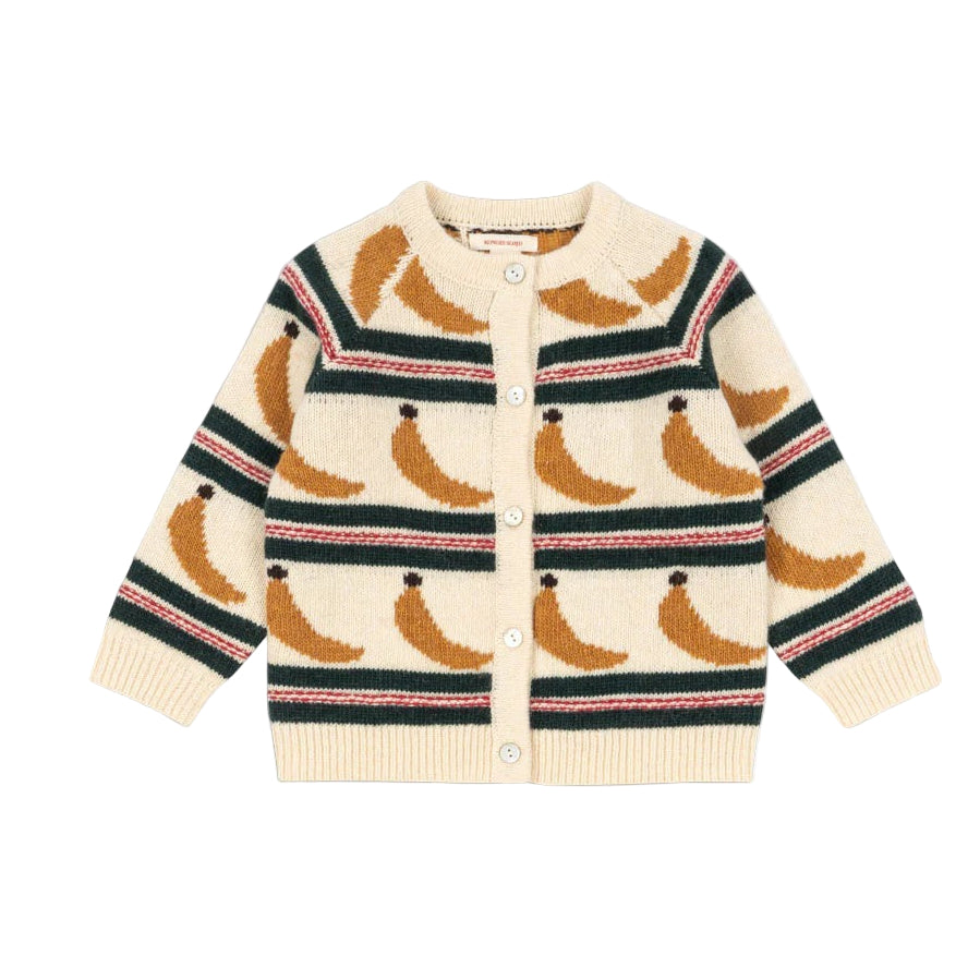 99.KS104233_BB_BANANA # Βρεφική Πλεκτή Ζακέτα Billi Banana