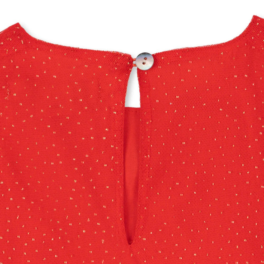 99.KS104296_BARBADOSCHERRY # Kids Tulle Dress Fay Barbados Cherry