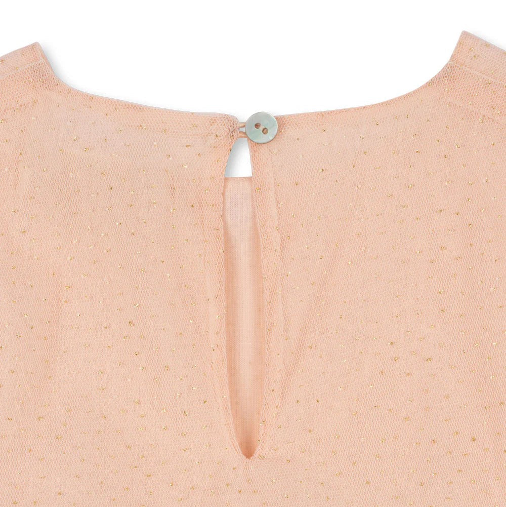 99.KS104296_PALEBLUSH # Παιδικό Τούλινο Φόρεμα Fay Pale Blush