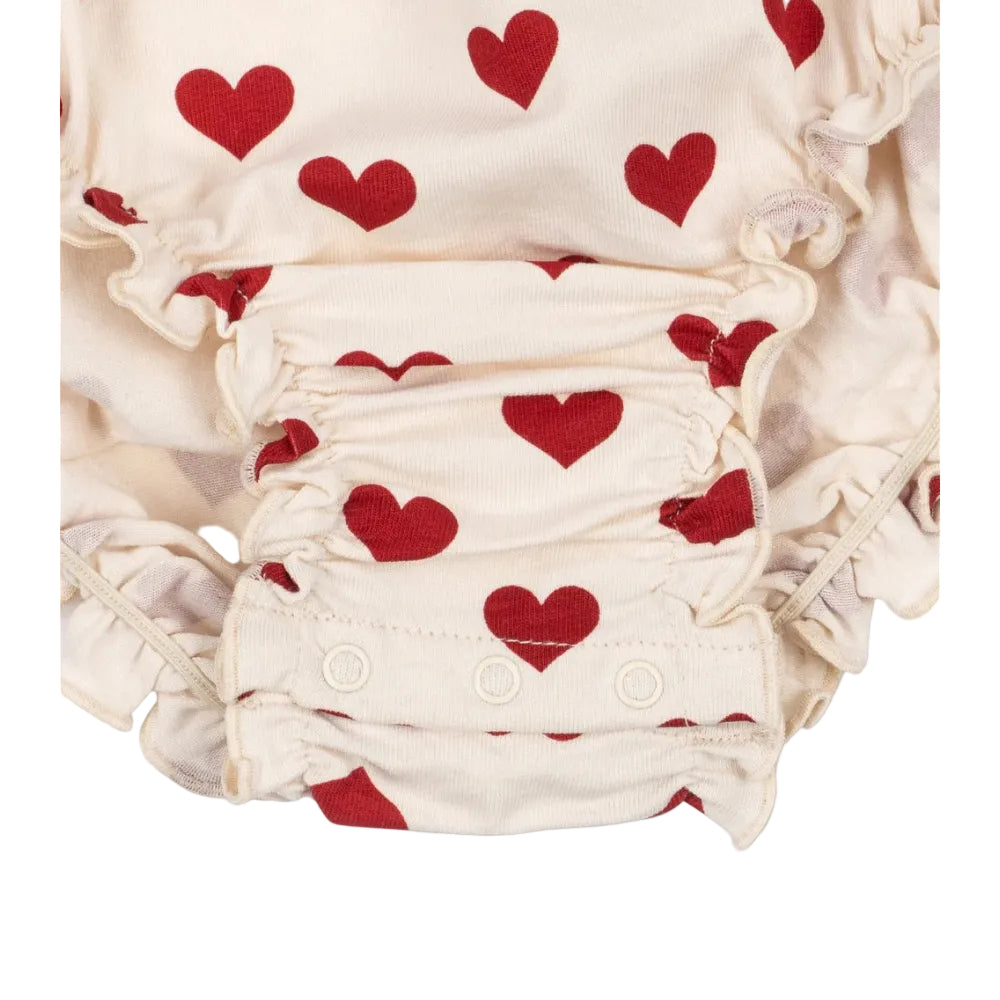 99.KS105285_AMOUR # Sleeveless Bodysuit Amour Rouge