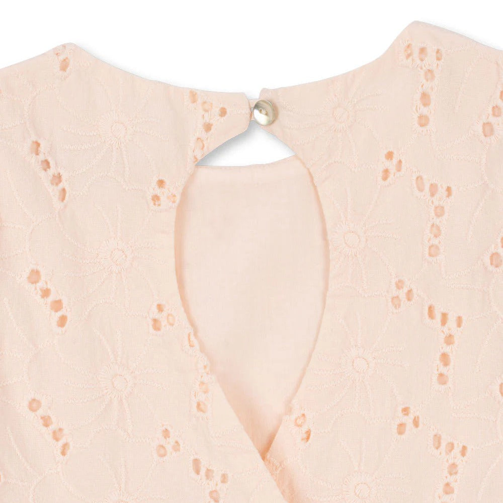 99.KS105403_CREOLEPINK # Kids Short-Sleeved Dress Glaise Creole Pink