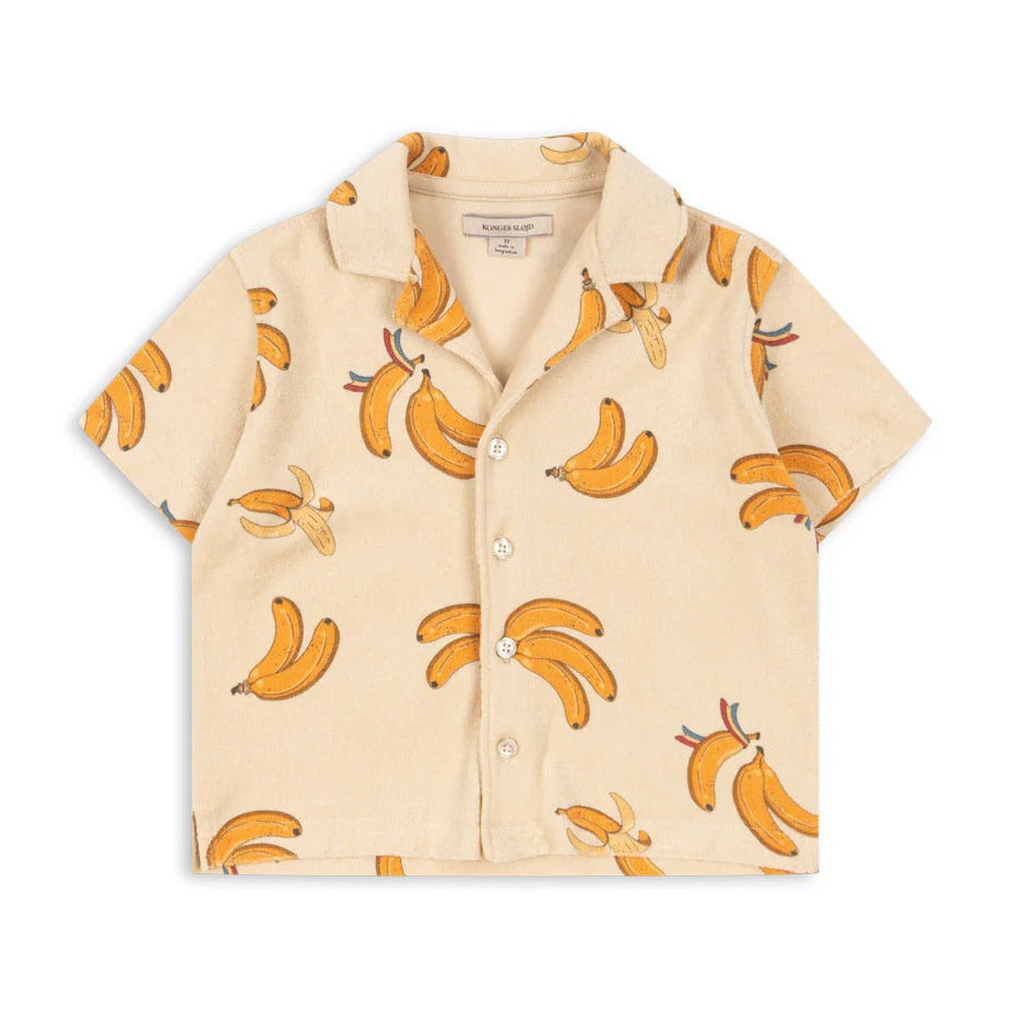 99.KS105425_GOBANANAS # Baby Terry Short-Sleeved Shirt Go Bananas