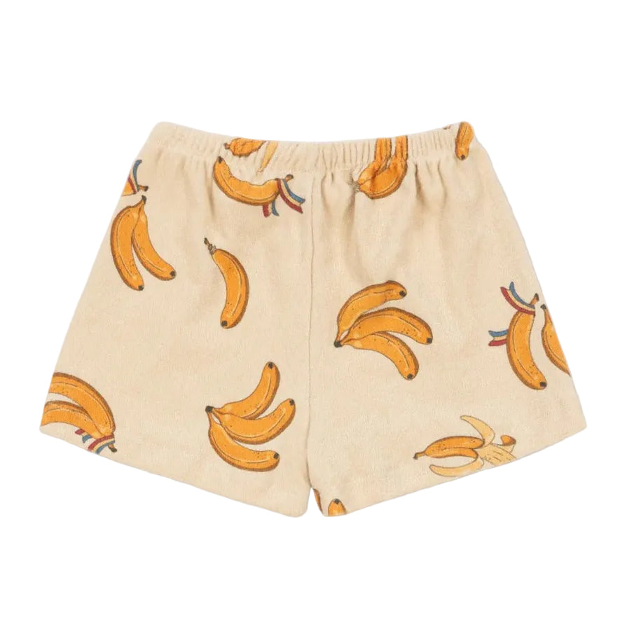 99.KS105426_GOBANANAS # Baby Terry Shorts Go Bananas
