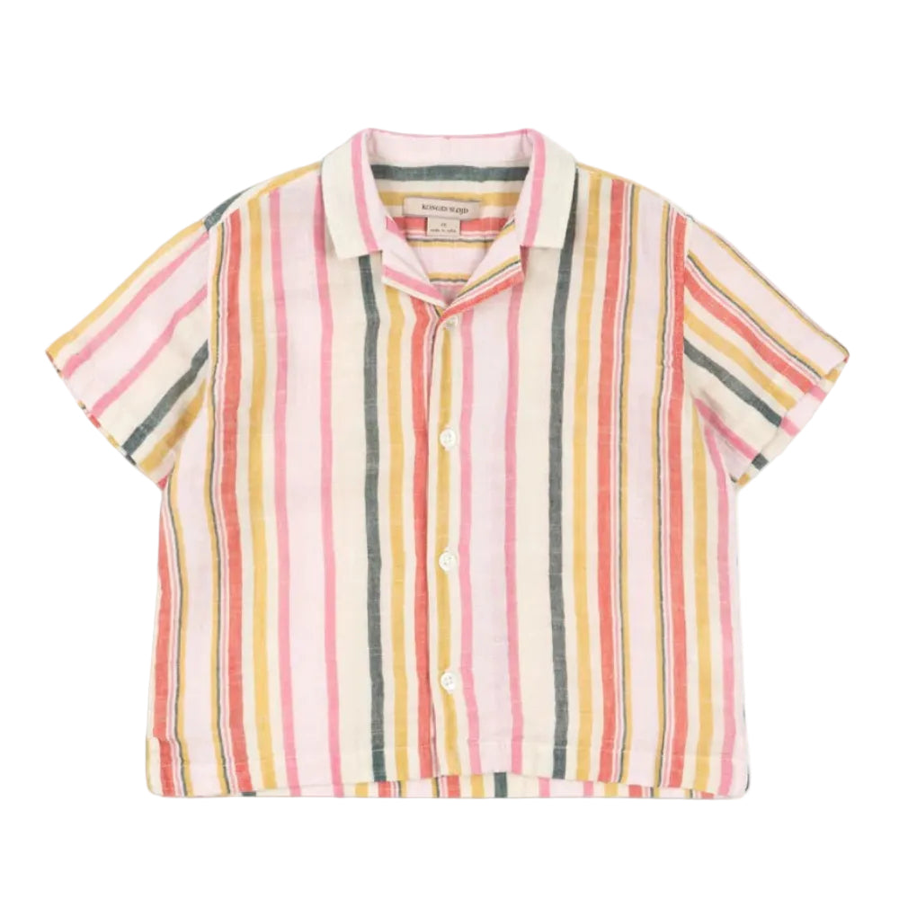 99.KS105572_MALIBUSTRIPE # Baby Short-Sleeved Shirt Venice Malibu Stripe