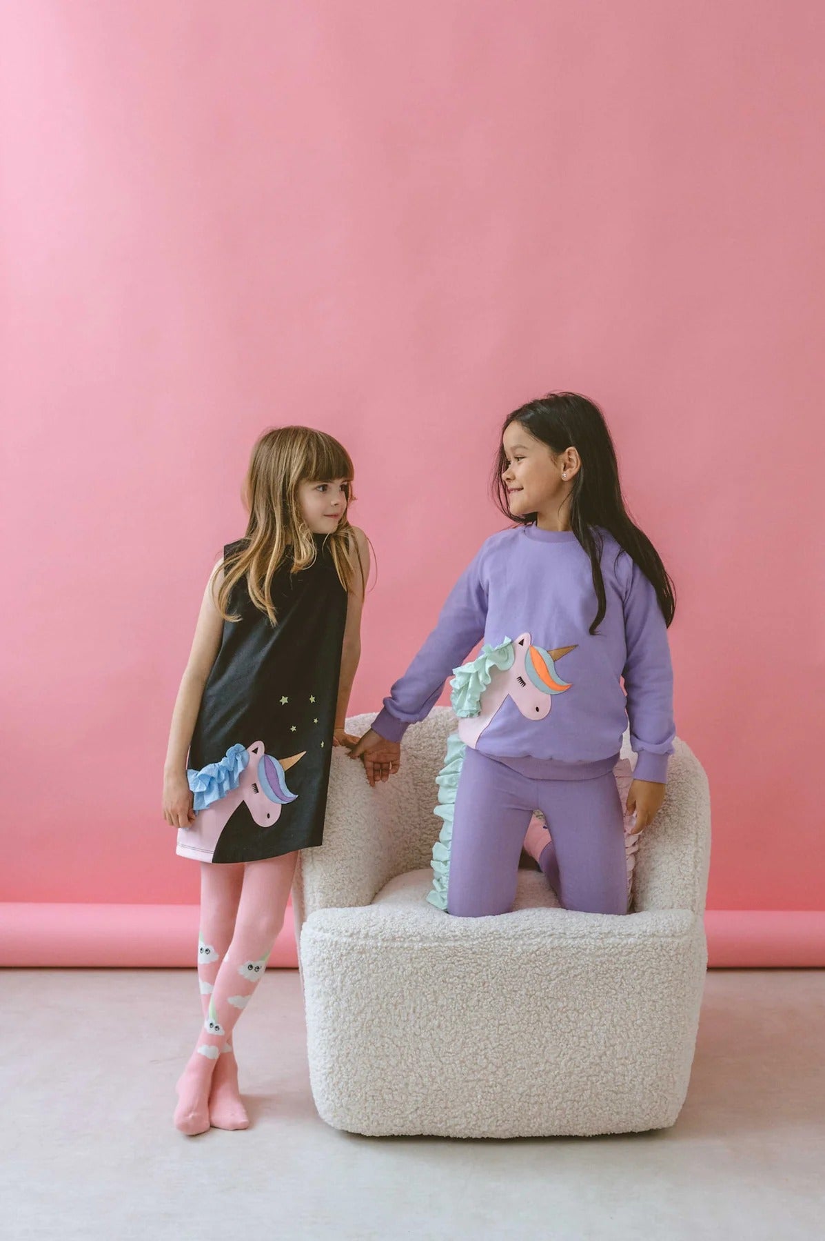 52B.2502016 # Children's Fleece Sweatshirt Uma Unicorn sweatshirt