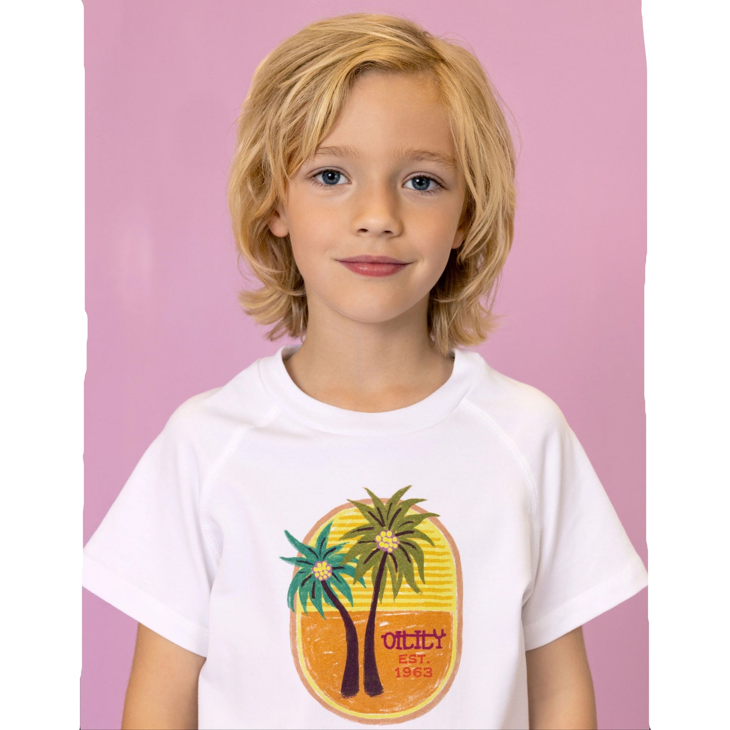 62A.YS26BJE502 # Παιδική Μπλούζα T-shirt Tristan Bright White