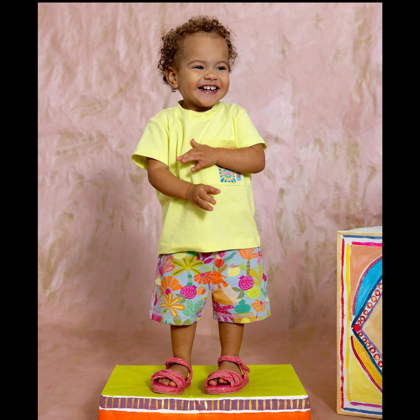 62A.YS26GJE009 # Βρεφική Μπλούζα T-Shirt Tak Sunny Lime