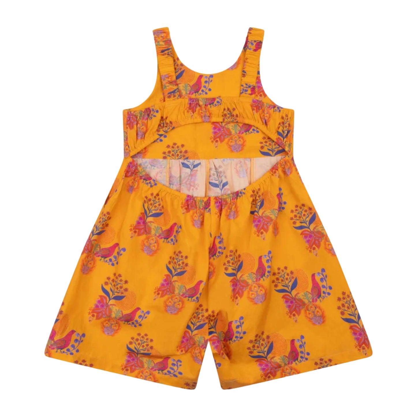 62A.YS26GPA208 # Παιδική Ολόσωμη Φόρμα Σορτς Polly Blazing Orange