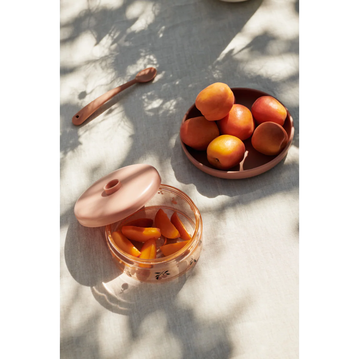 99.LW20703_1232 # Σετ Δοχεία Φαγητού Dominique Peach Sea Shell