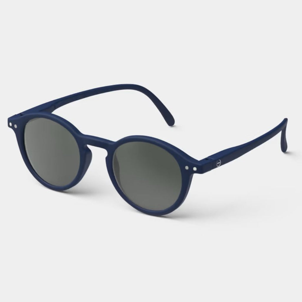 99.IZPZkids7D-NAVYBLUE # Kids Sunglasses #D Navy Blue (5-7 years old)