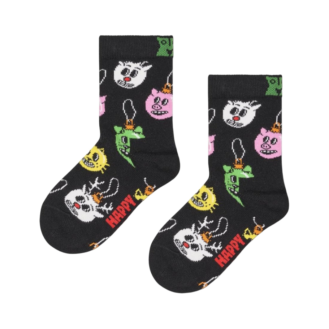 52B.P003351 # Gift Box with Kids Socks Holiday Pig