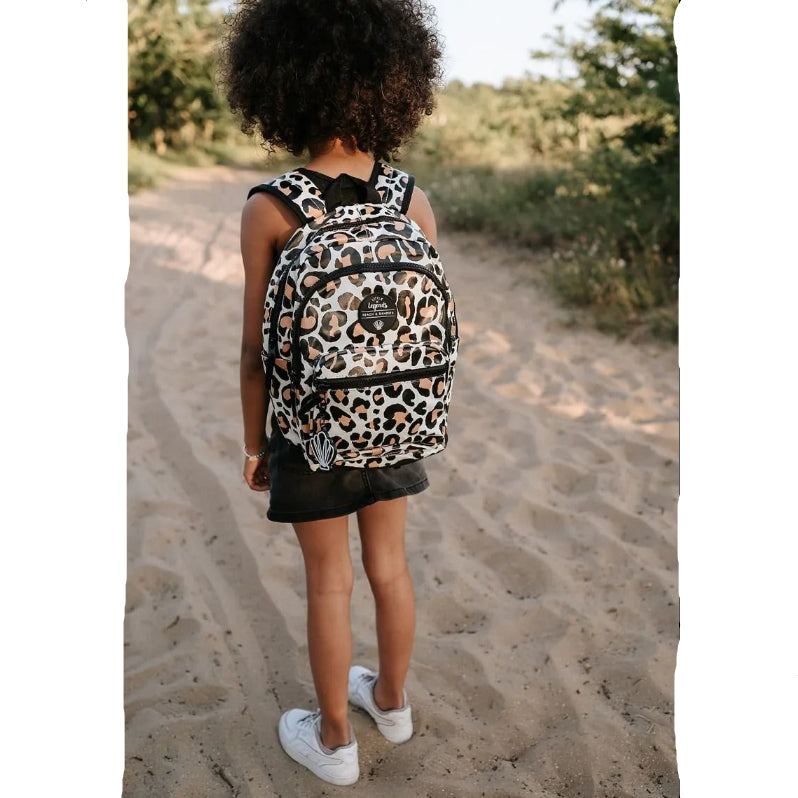 99.LLBB2001-LEO # Kids Backpack Leopard