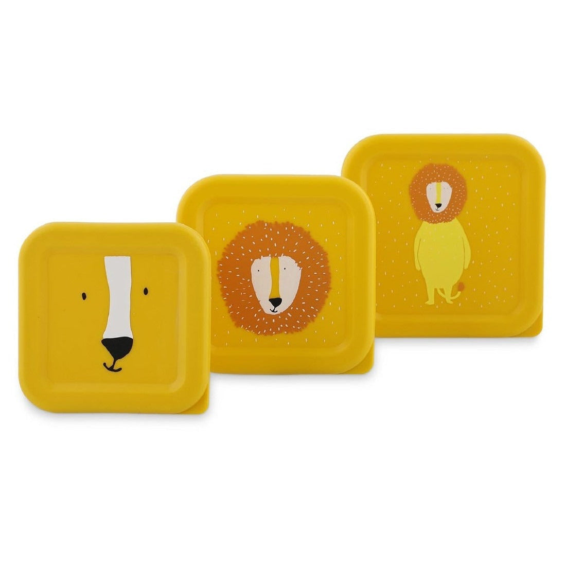 99.T05213 # Σετ Δοχείων για Σνακ Mr Lion 3pcs