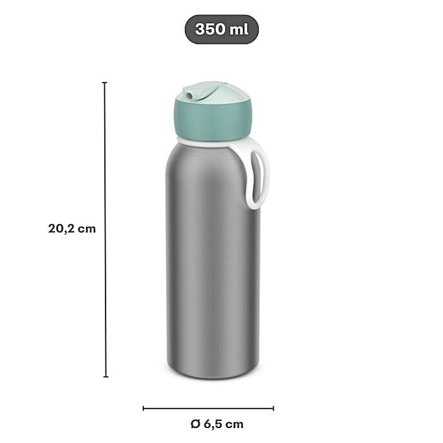 99.107458018300 # Μπουκάλι Θερμός Flip-up Campus 350 ml Cool Blue