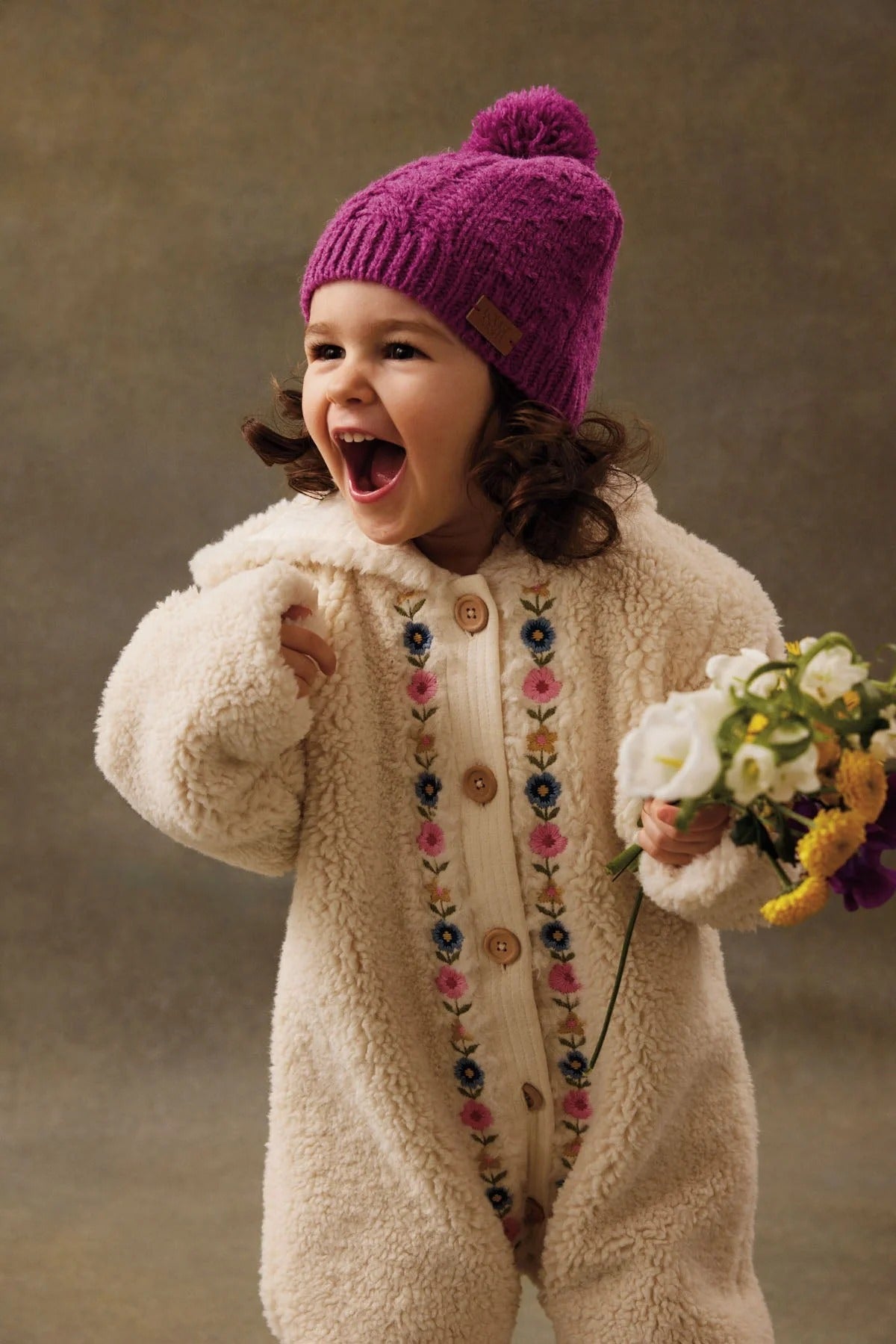 52B.GAC-W25-B0279bb # Baby Beanie Alaska Raspberry