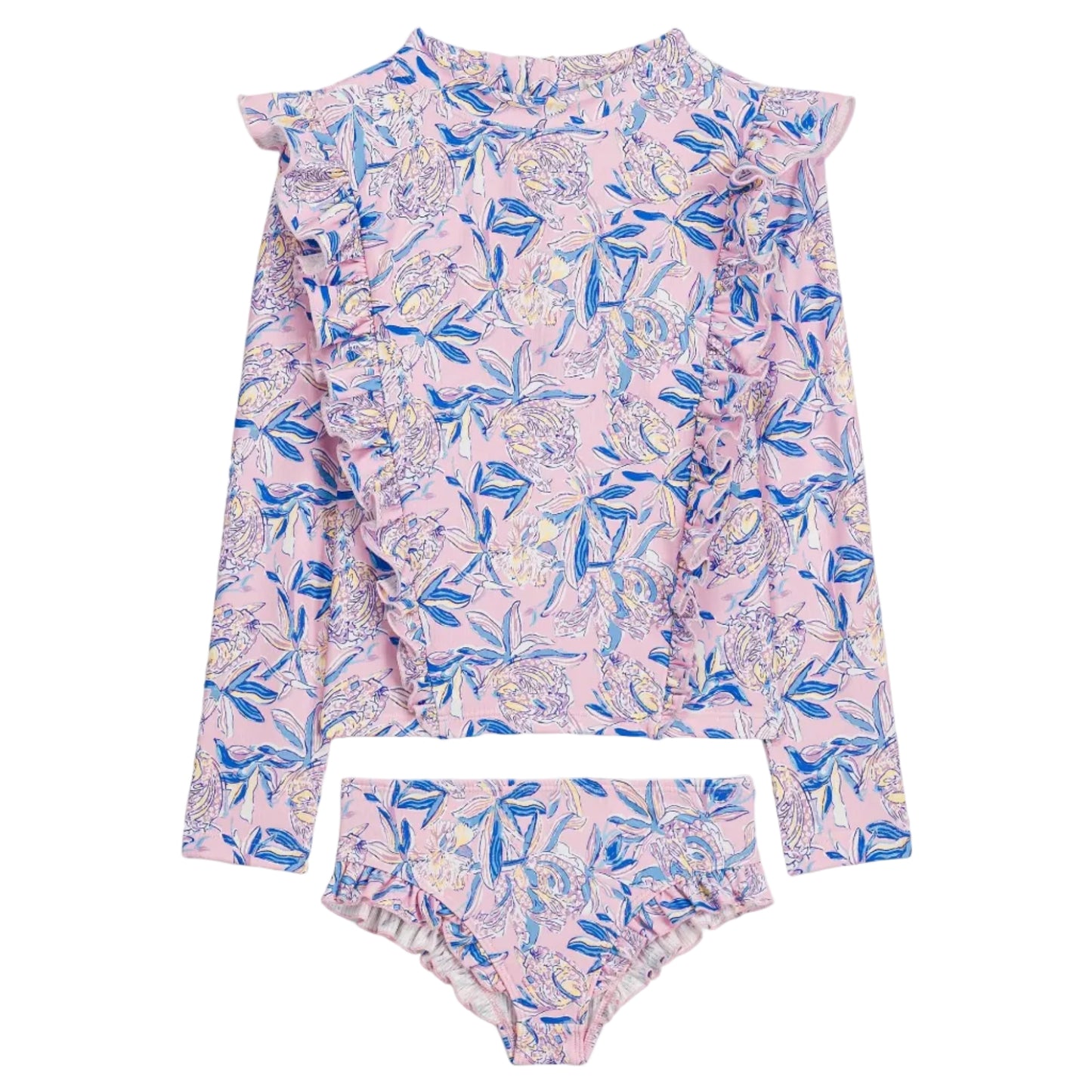 62A.FBC-S26-B0083 # Baby Beach Set Yanika Pink Lush Paradise