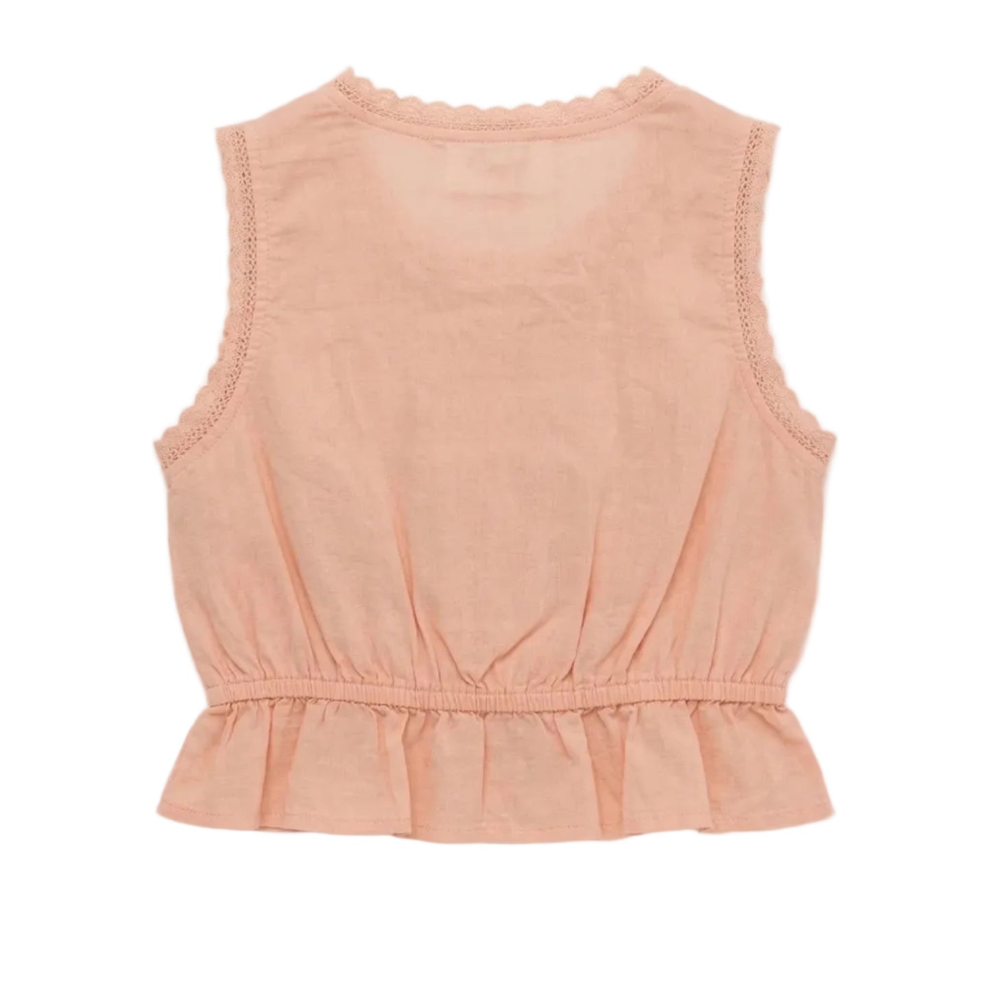 62A.26100811 # Kids Sleeveless Top Birds Orange