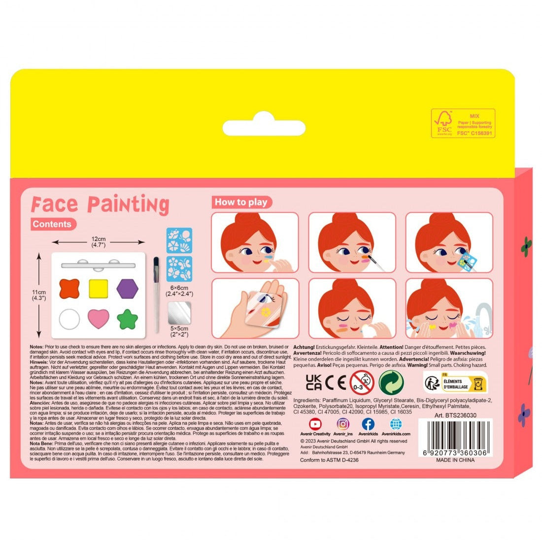 99.60859 # Παιδικές Βαφές Προσώπου Butterfly