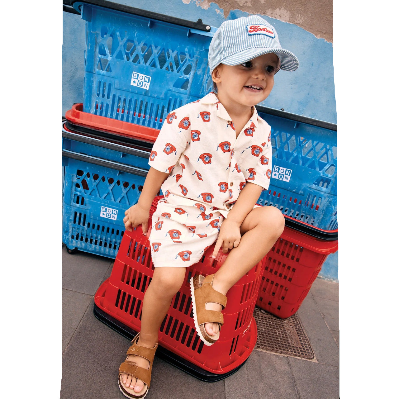 62A.BC12131_902 # Βρεφικό Κοντομάνικο Πουκάμισο Phone