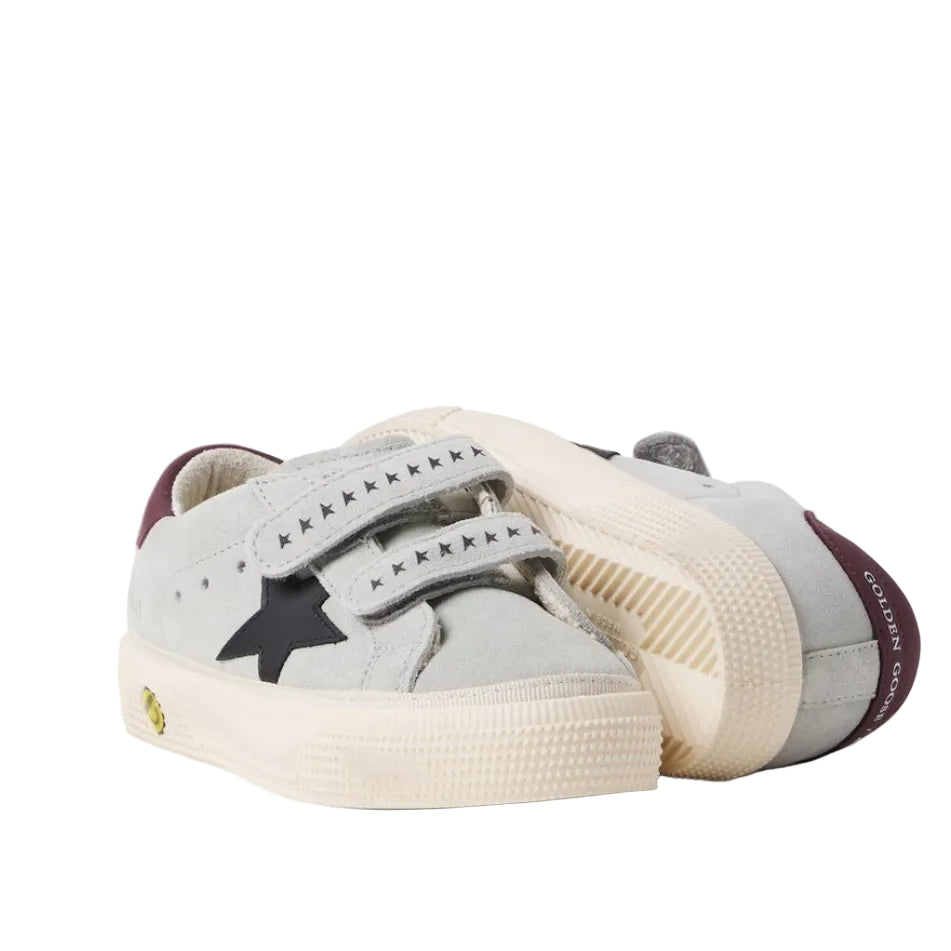 62B.GJF00198.F008674.0707 # Παιδικό Αθλητικό Παπούτσι Golden Goose Grey Bordeux