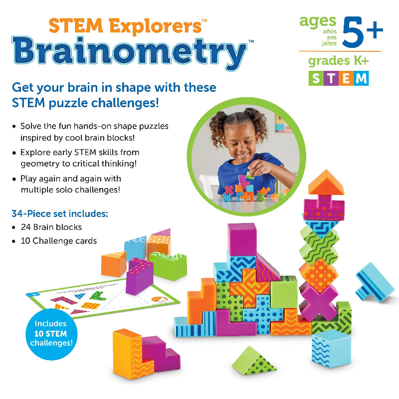 99.LER9306 # Εκπαιδευτικό Παιχνίδι Stem Explorers Brainometry
