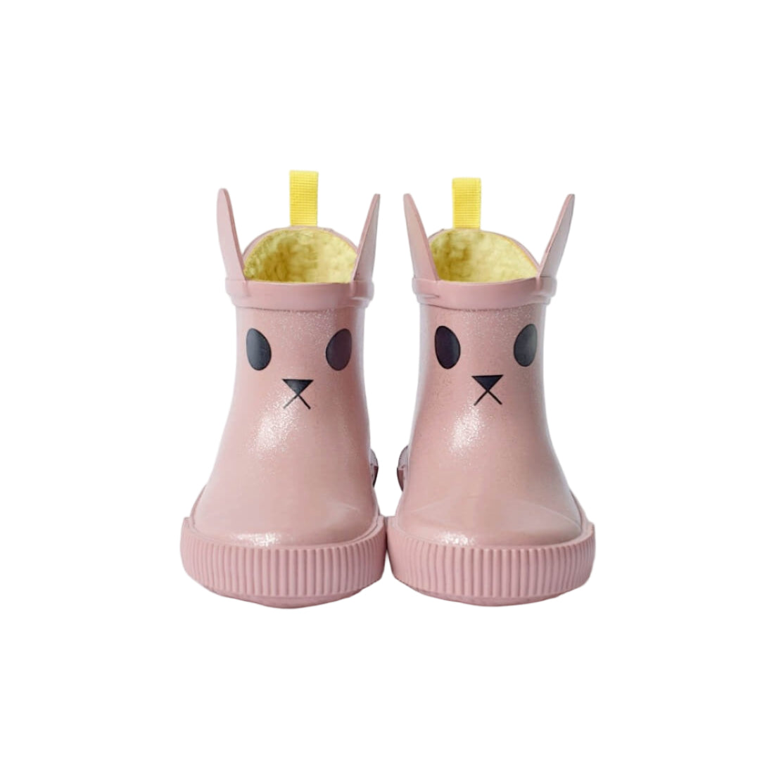 52B.K5120 # Παιδικές Γαλότσες Kerran Fleece Pink Glitter